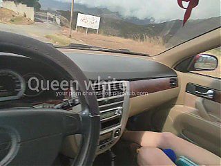 I see my neighbor on the street and I invite her to my house to try to fuck her