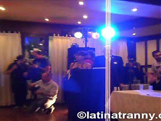 Miss Trans Argentina with Pretty T-girls being a princess